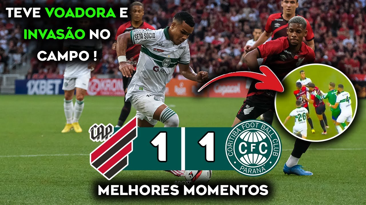 ATHLÉTICO PR 1 X 1 CORITIBA | MELHORES MOMENTOS | CAMPEONATO PARANAENSE 2023 |