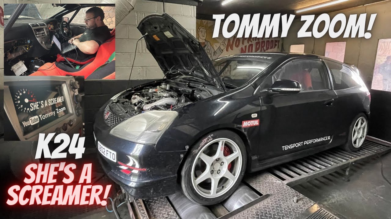 Tuning a K24 Ep3 Honda Civic TypeR Track Weapon!