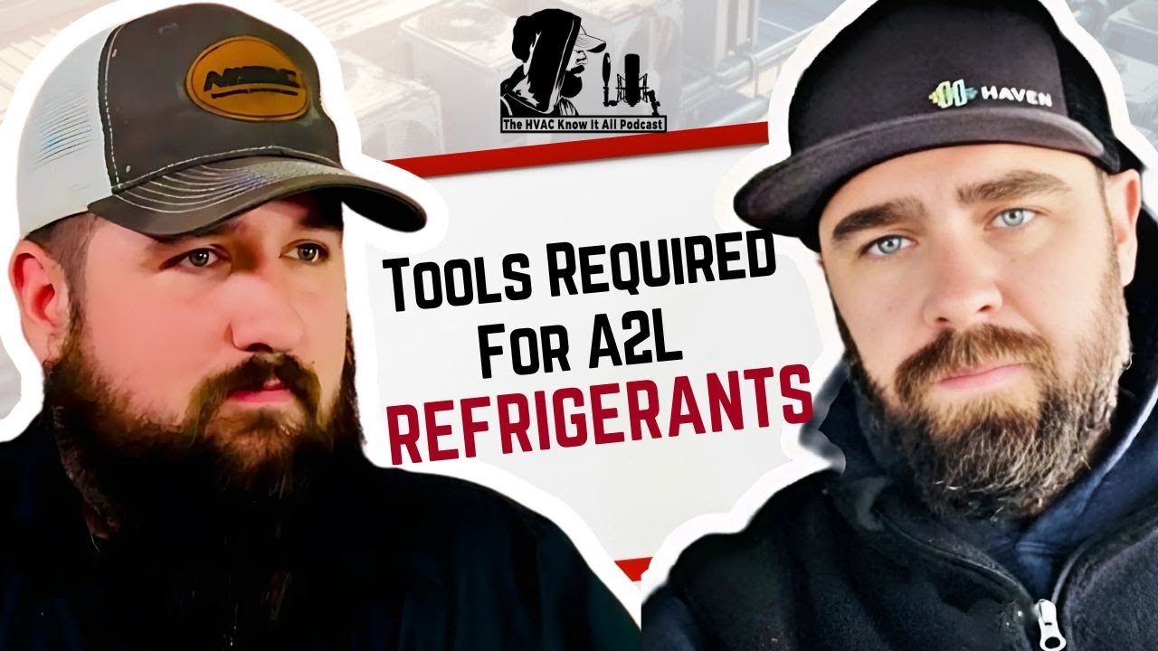 How HVAC Techs Can Use A2L Refrigerants Without Replacing Recovery or Vacuum Tools | Jesse Stewart