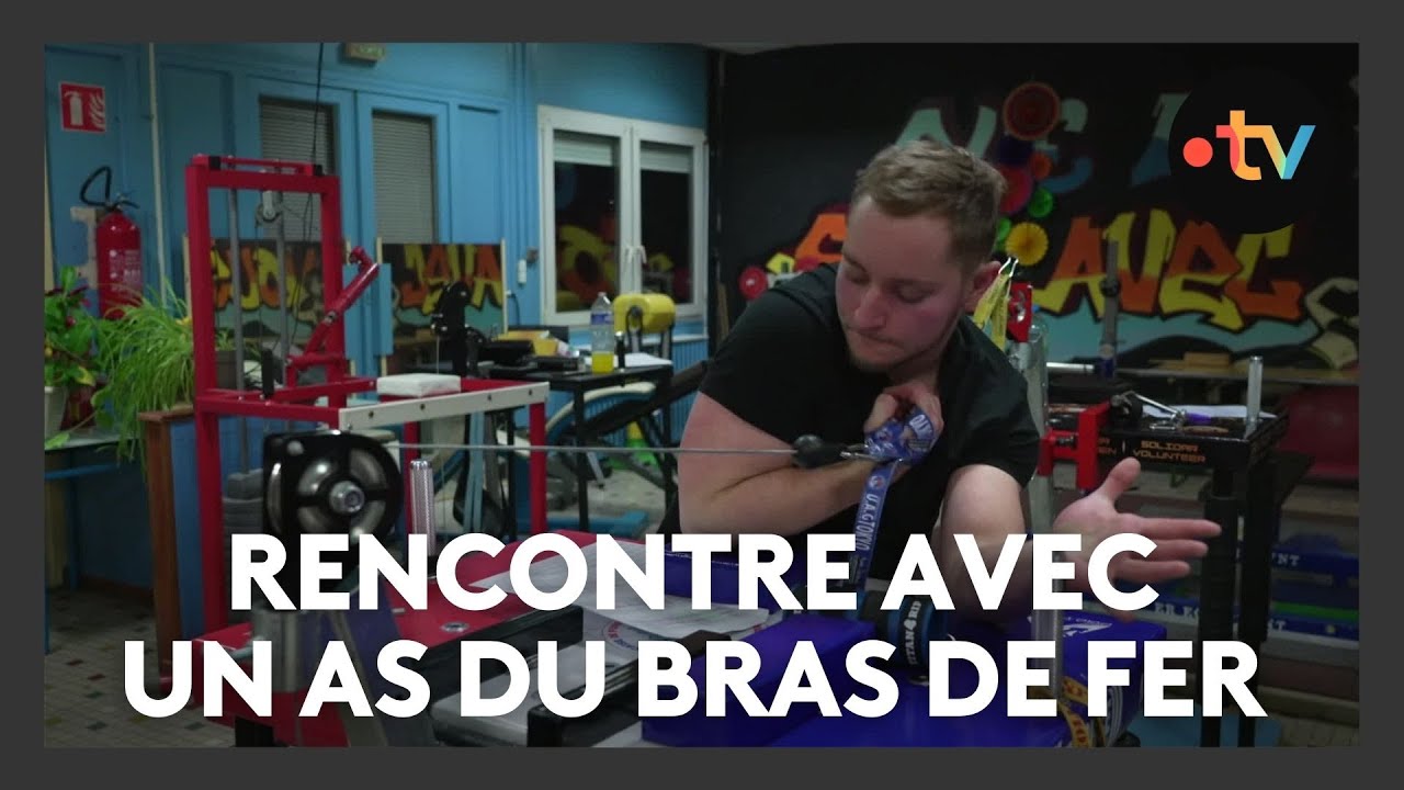 Sport : rencontre avec un champion de bras de fer