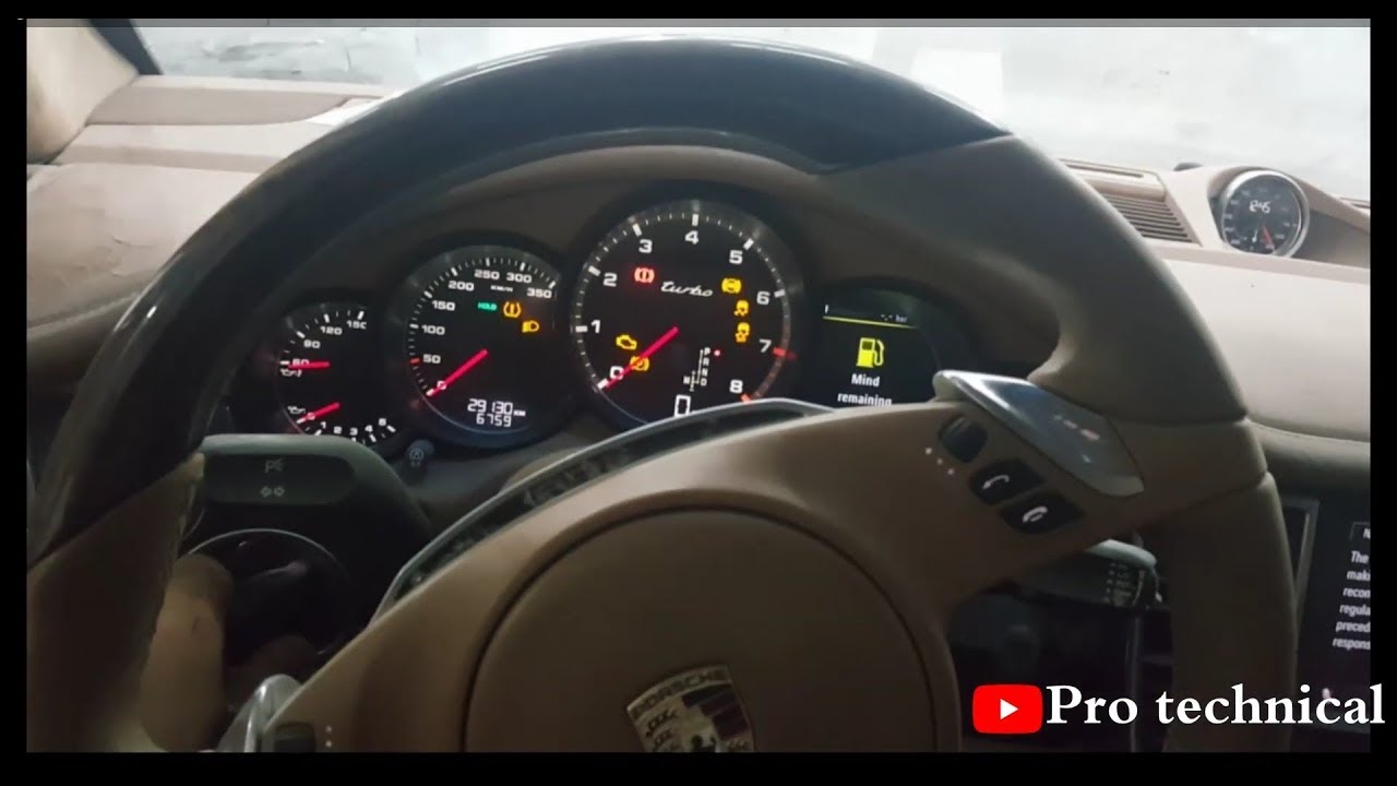 7 سنوات ما تصلحت !! تشخيص وتصليح  بورش panamera 2012  ماتشتغل السيارة او المراوح