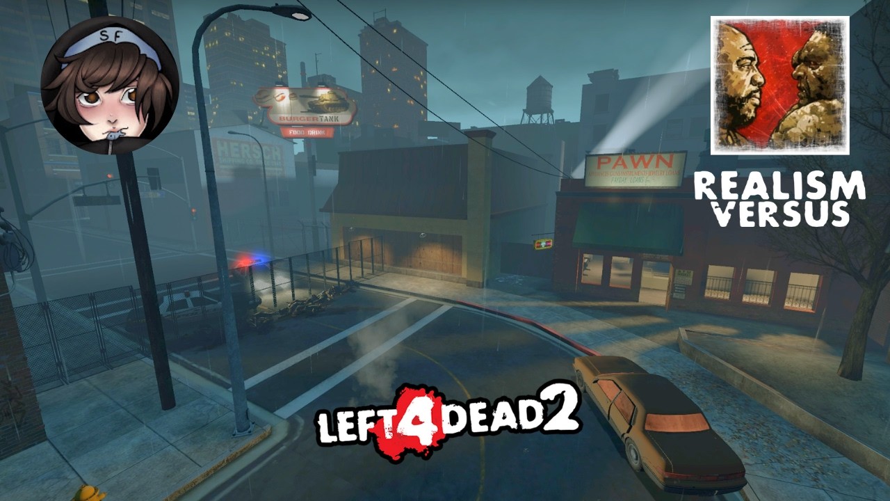 LEFT 4 DEAD 2 - NO MERCY - REALISM VERSUS #5 w/ @SimplyFishy