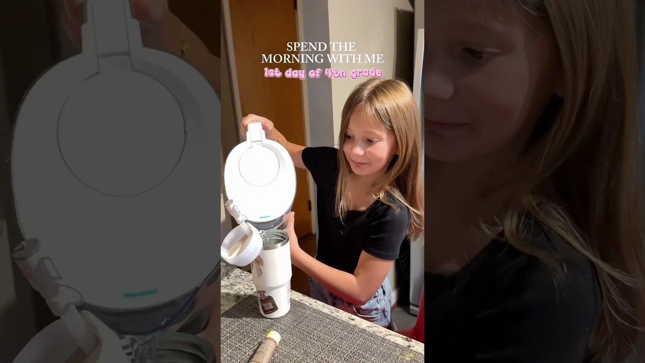 Morning Routine Chaos | Working Mom of 2, First Day of 4th Grade
