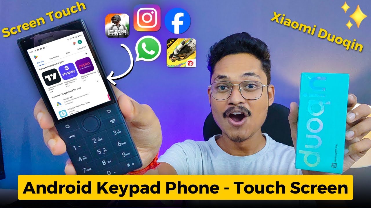 Keypad Android Phone Unboxing and Review | Xiaomi Duoqin unboxing & review