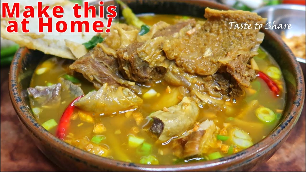 Easy Beef Goto Batangas Soup Recipe👌💯
