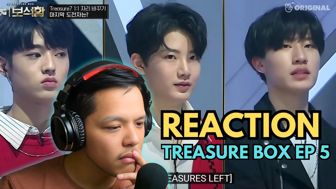 TREASURE BOX EP 5 REACTION! The Battle Heats Up! Who Will Survive?