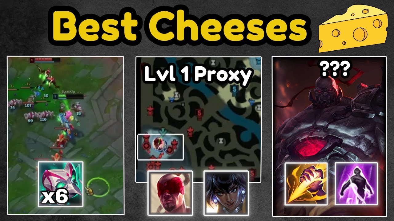 The BEST CHEESES You Can Do NOW In Modern Day League