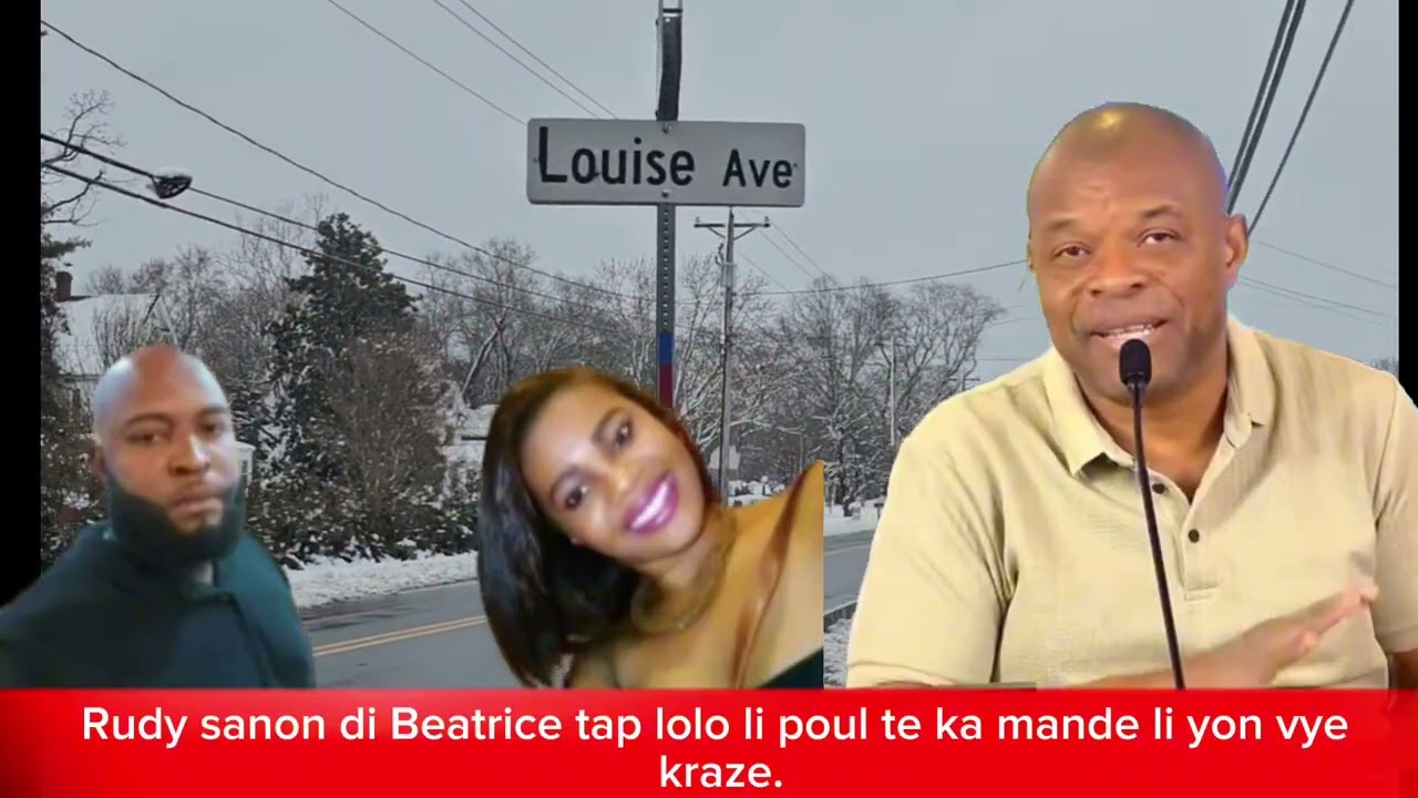 Men Rudy sanon pale pawol la.