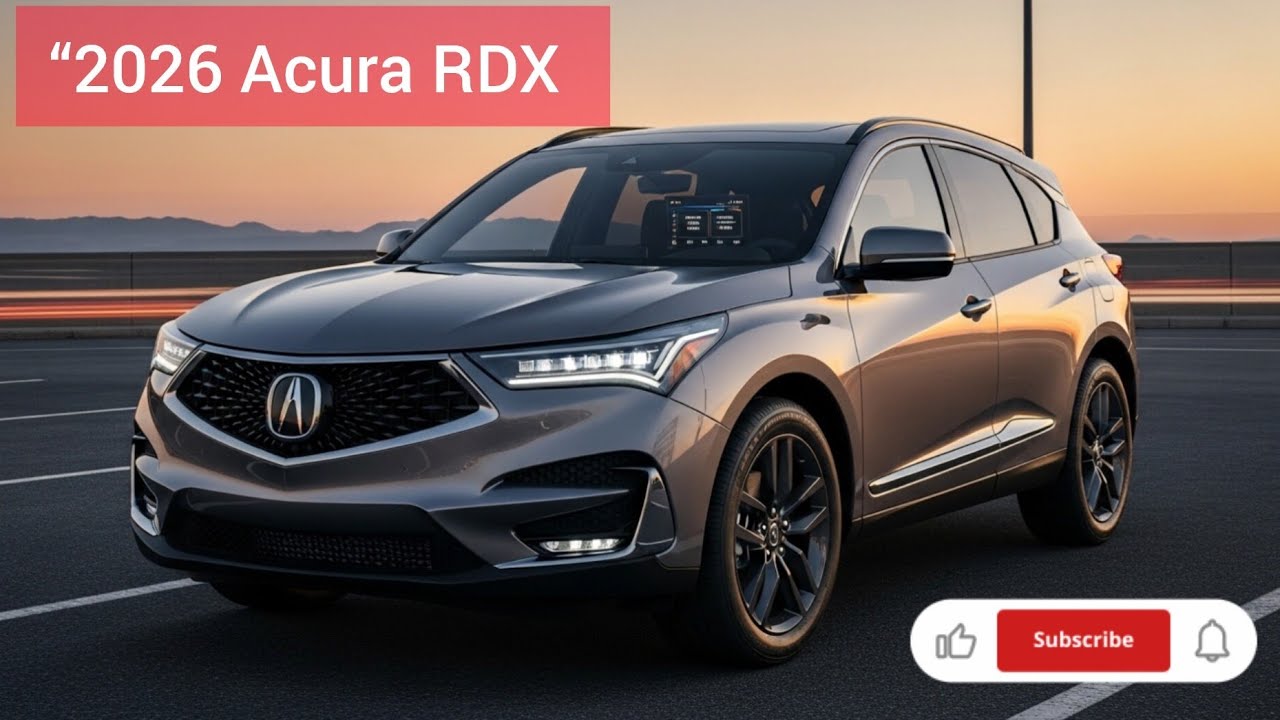 The 2026 Acura RDX is stylish,  but it’s hampered by a dated and frustrating infotainment system.