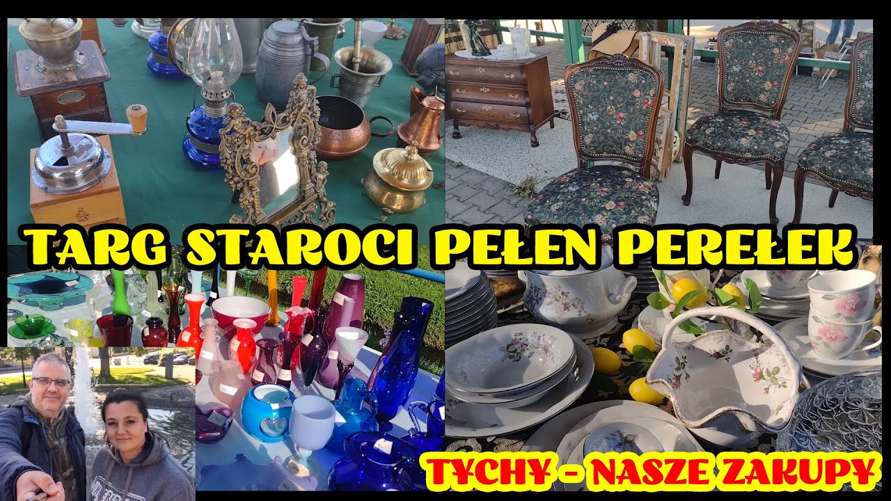 Pchli targ Tychy - Zobaczcie Nasze Znaleziska! Tyskie Skarby nas zaskoczyły. Bolesławiec  Wałbrzych