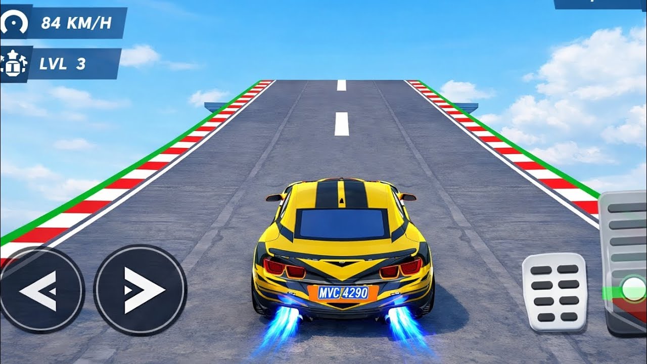 Impossible GT Ramp Car Stuns Racing 3d 