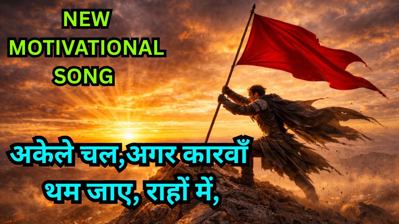 “अकेले चल – खुद पर जीत ही असली बादशाहत | Alone Warrior Mindset Motivation Song” #motivationalsong