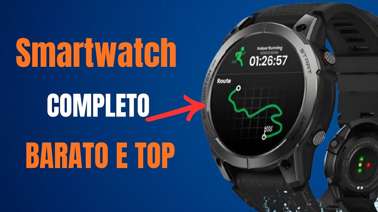 Smartwatch Zeblaze Stratos 3 Pro Vale a Pena? Review e Funções
