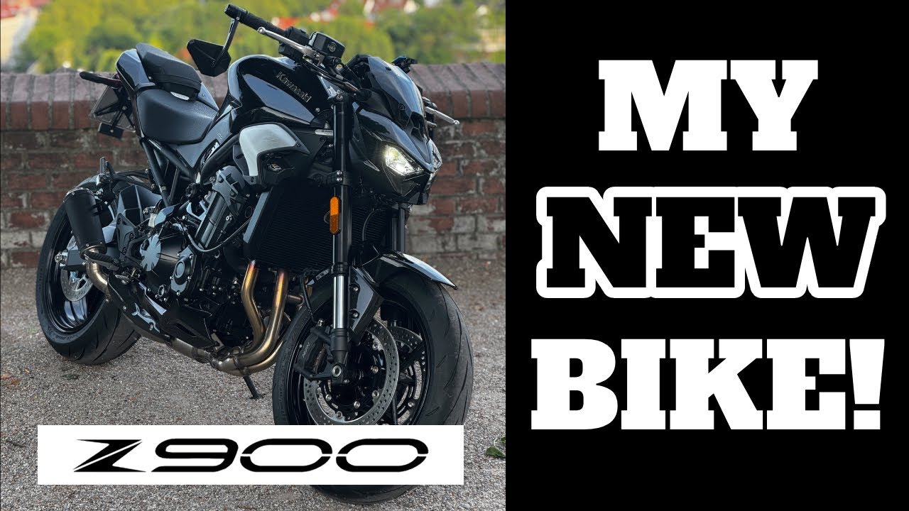 Первая поездка на моем новом Z900 2025 года!