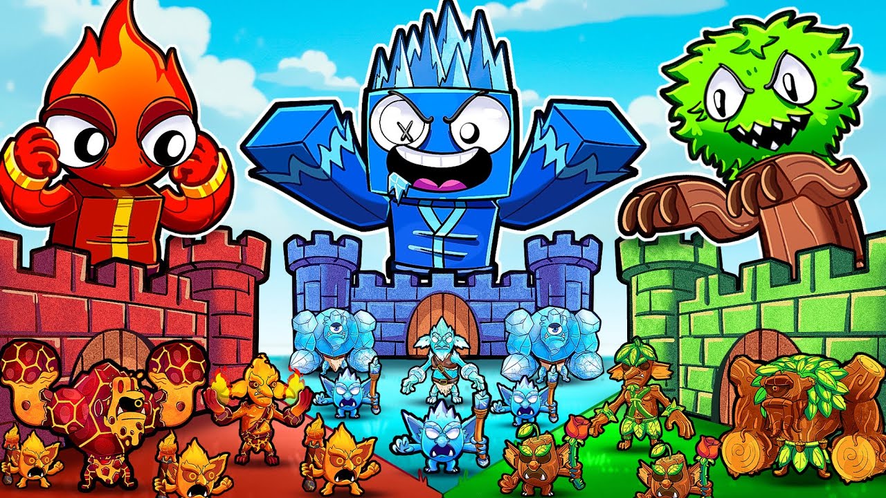 MORPH WORLD ELEMENTAL FRIENDS MOVIE! (Roblox Movie)