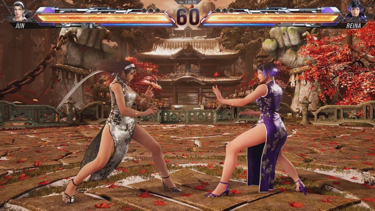 Qipao battle - Jun vs Reina - Tekken 8