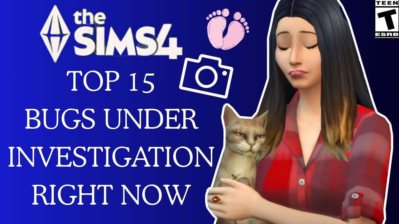 15 самых расследуемых ошибок в Sims 4