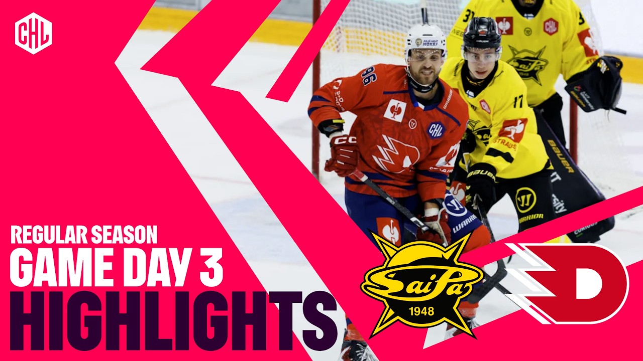 Highlights | SaiPa Lappeenranta vs Dynamo Pardubice