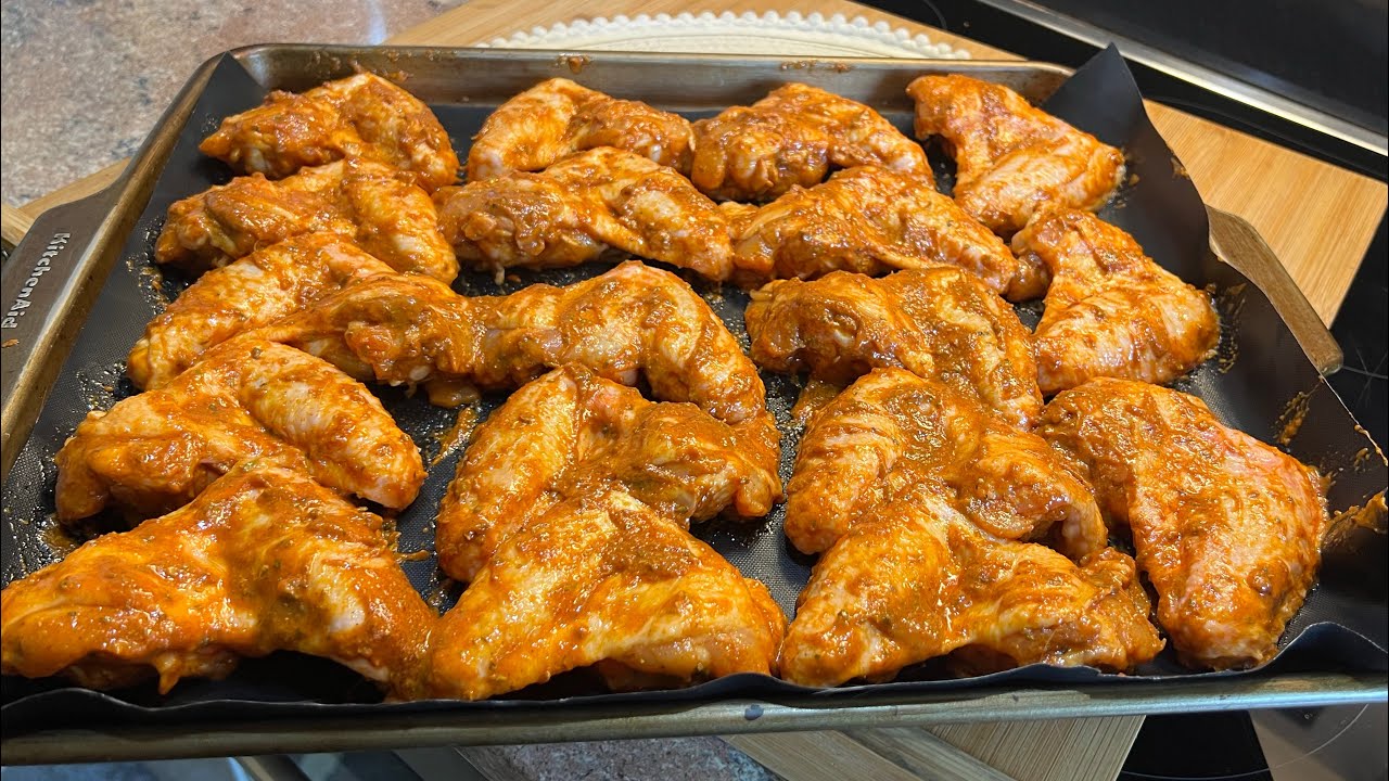 Chicken Wings-Krah te Pulës me shije Fantastike si ne furrë ashtu edhe per Grill🥰🥰