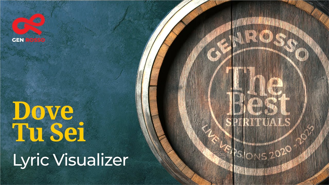 Gen Rosso - Dove Tu Sei (Official Lyric Visualizer)