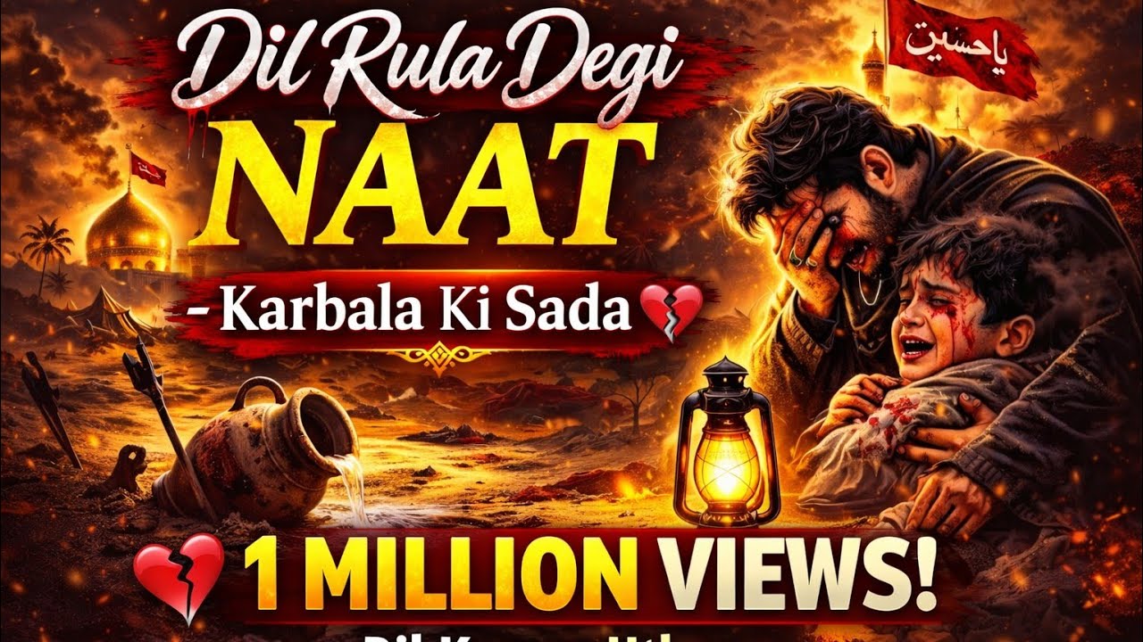 Karbala Ki Sada | Sabr Ki Roshni Karbala Mein | Heart Touching Muharram Naat 2026 | Emotional Kalam