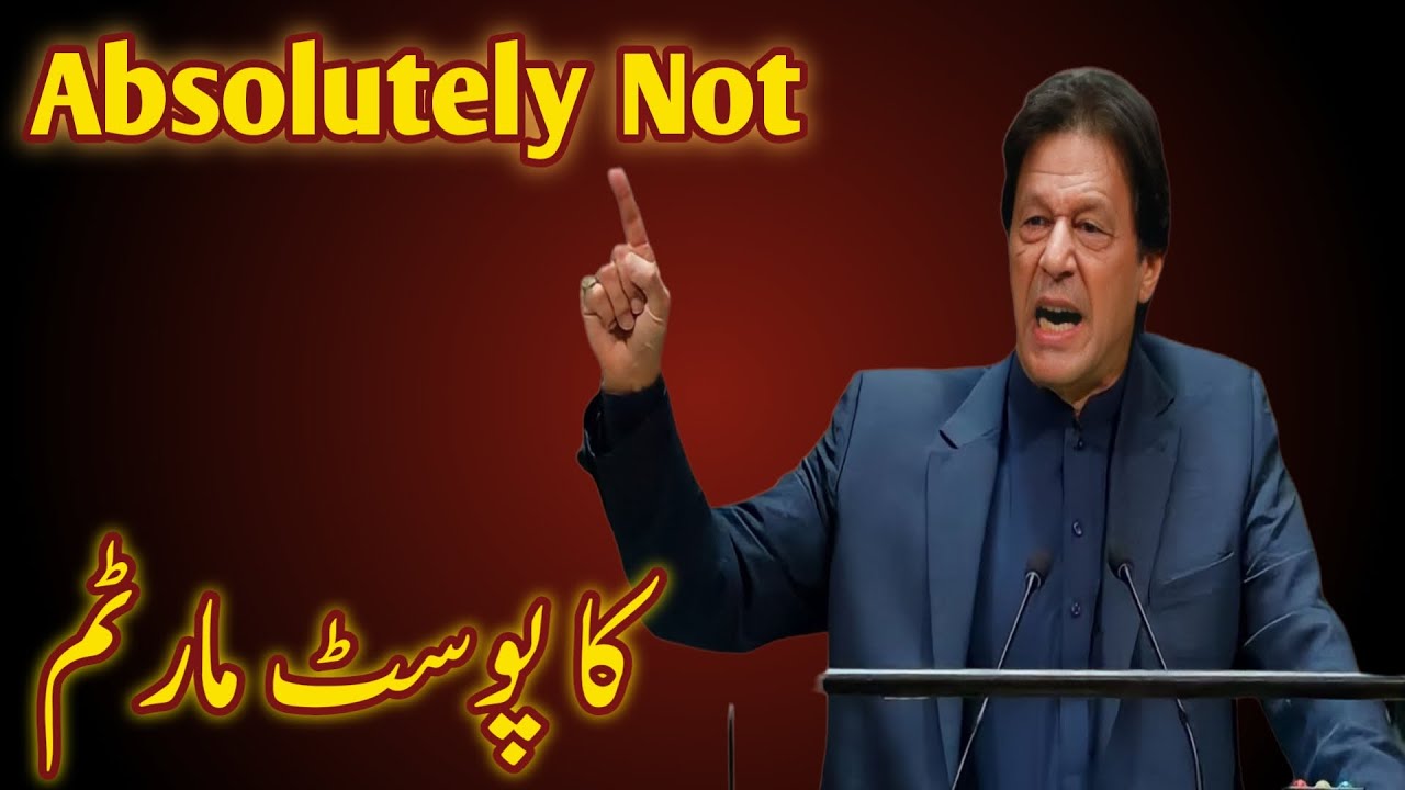 Absolutely Not ka postmortem پوسٹ مارٹم
