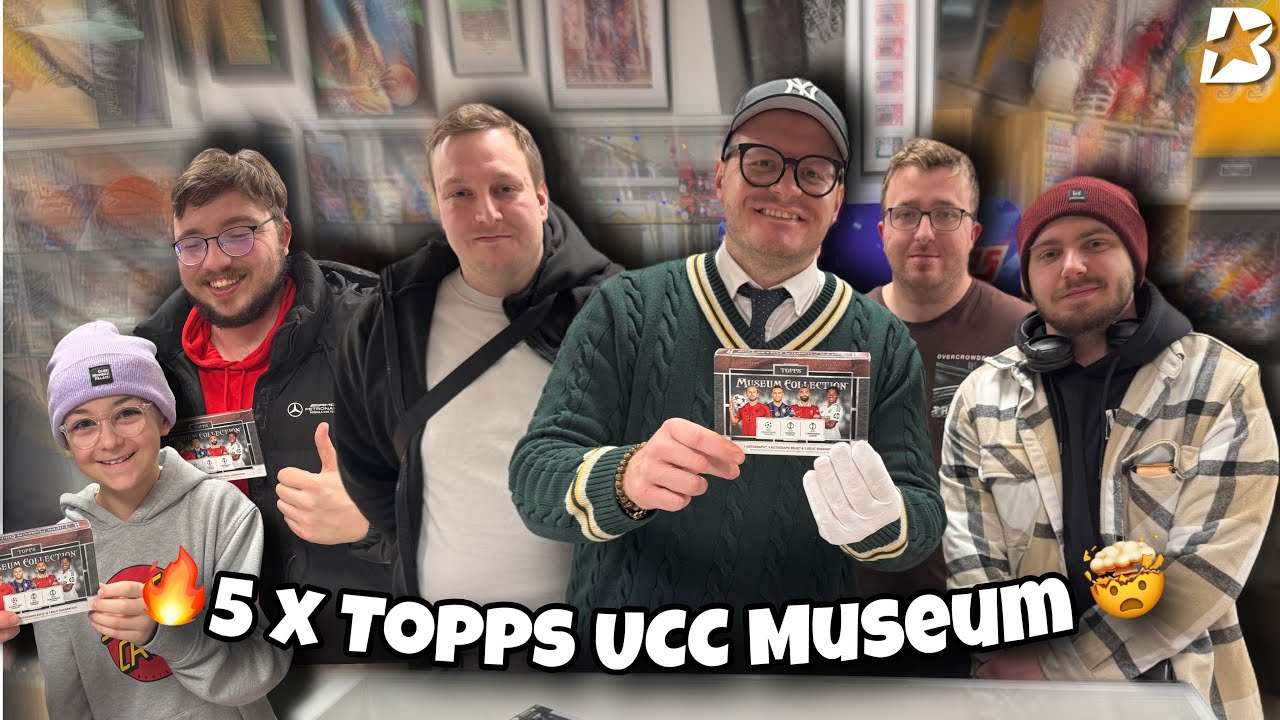 5 x Topps UCL Museum Break🤯 wilde Community Rupferei im B-Brothers Store 😲