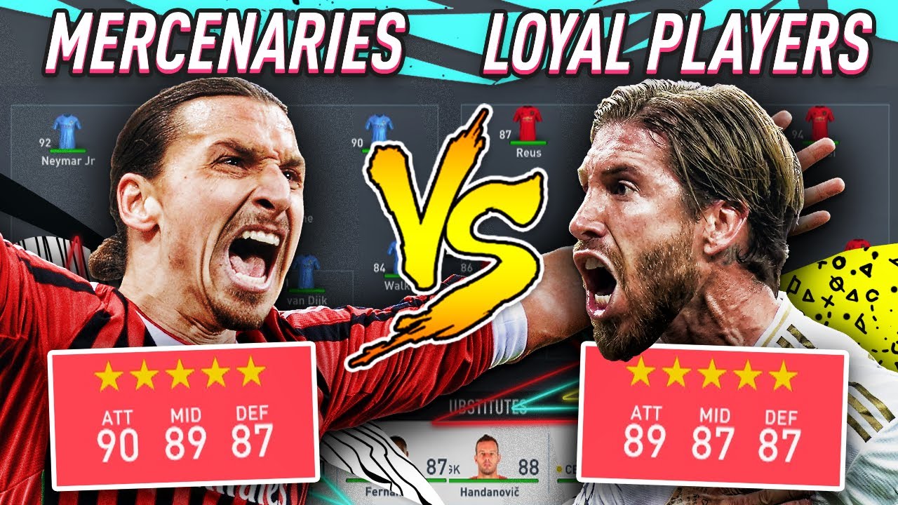 САМЫЕ ВЕРНЫЕ ИГРОКИ 💍 ПРОТИВ НАЁМНИКОВ 🐍 ЭКСПЕРИМЕНТ В FIFA 20! — УДАР ПО СВЯТОМУ ДНЮ УЖАСОВ