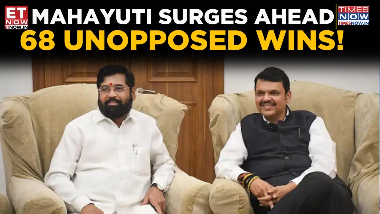 Mahayuti Dominates Early | 68 Unopposed Wins Before Maharashtra Civic Elections | Top News | ET Now