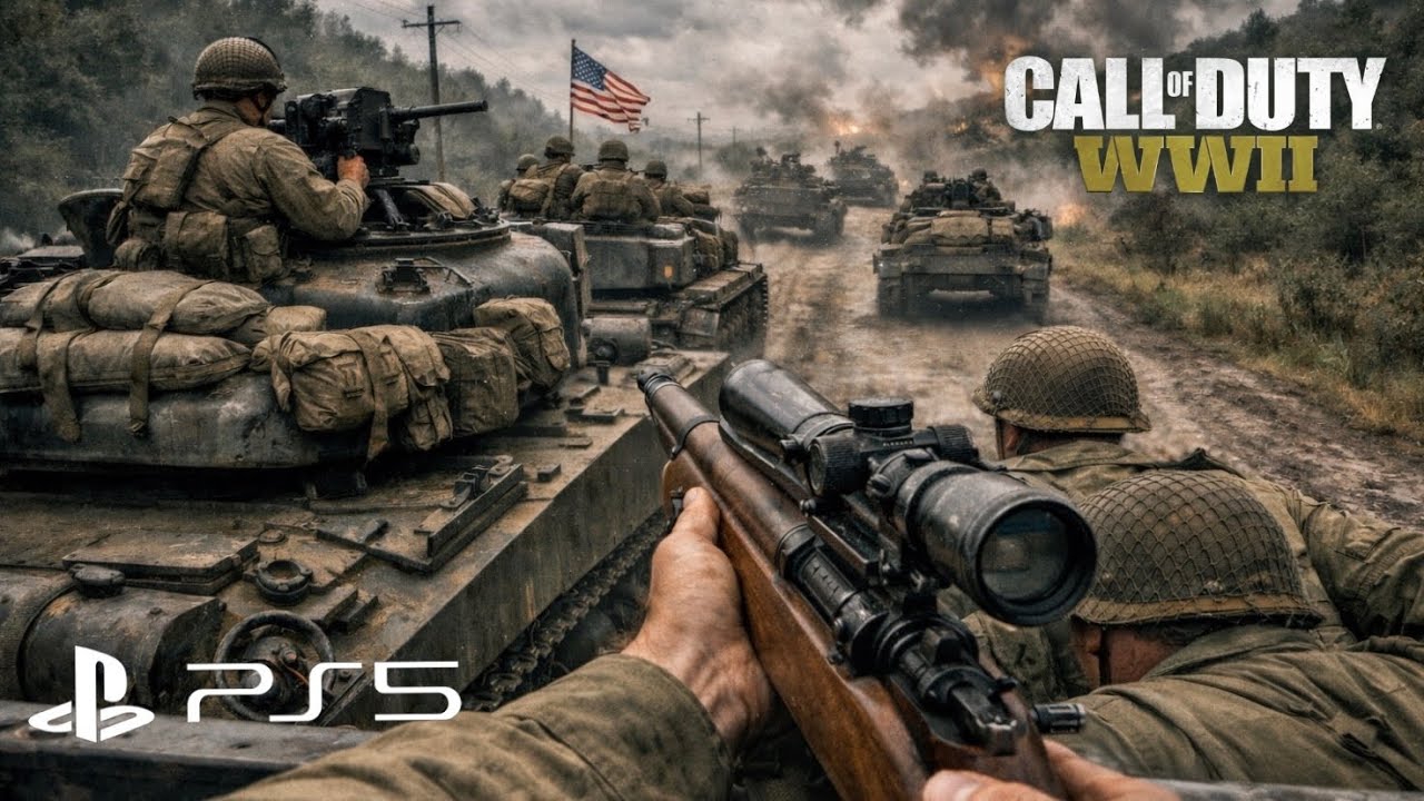 Game Play - Call of Duty: WWII - Operação Cobra - #2