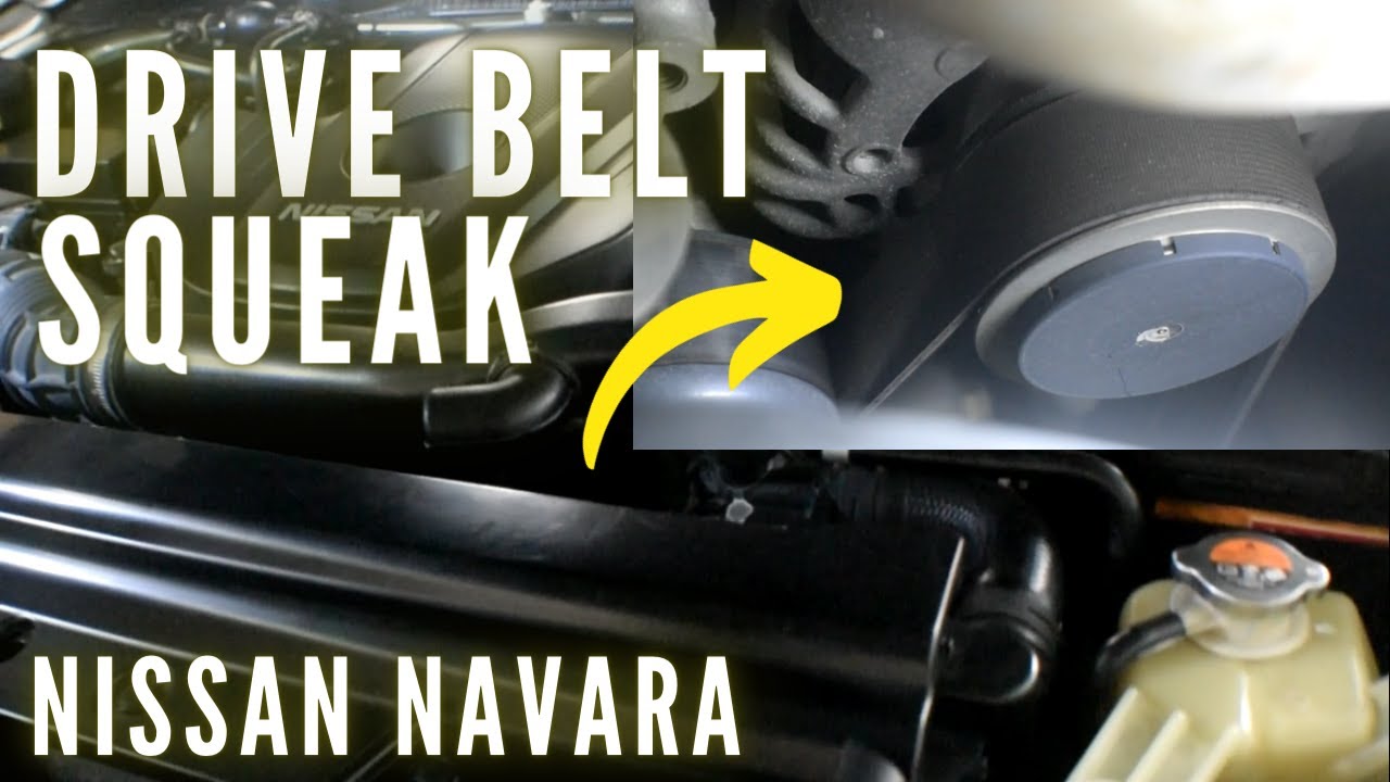 Squeaky Drive Belt Fixed On My Nissan Navara