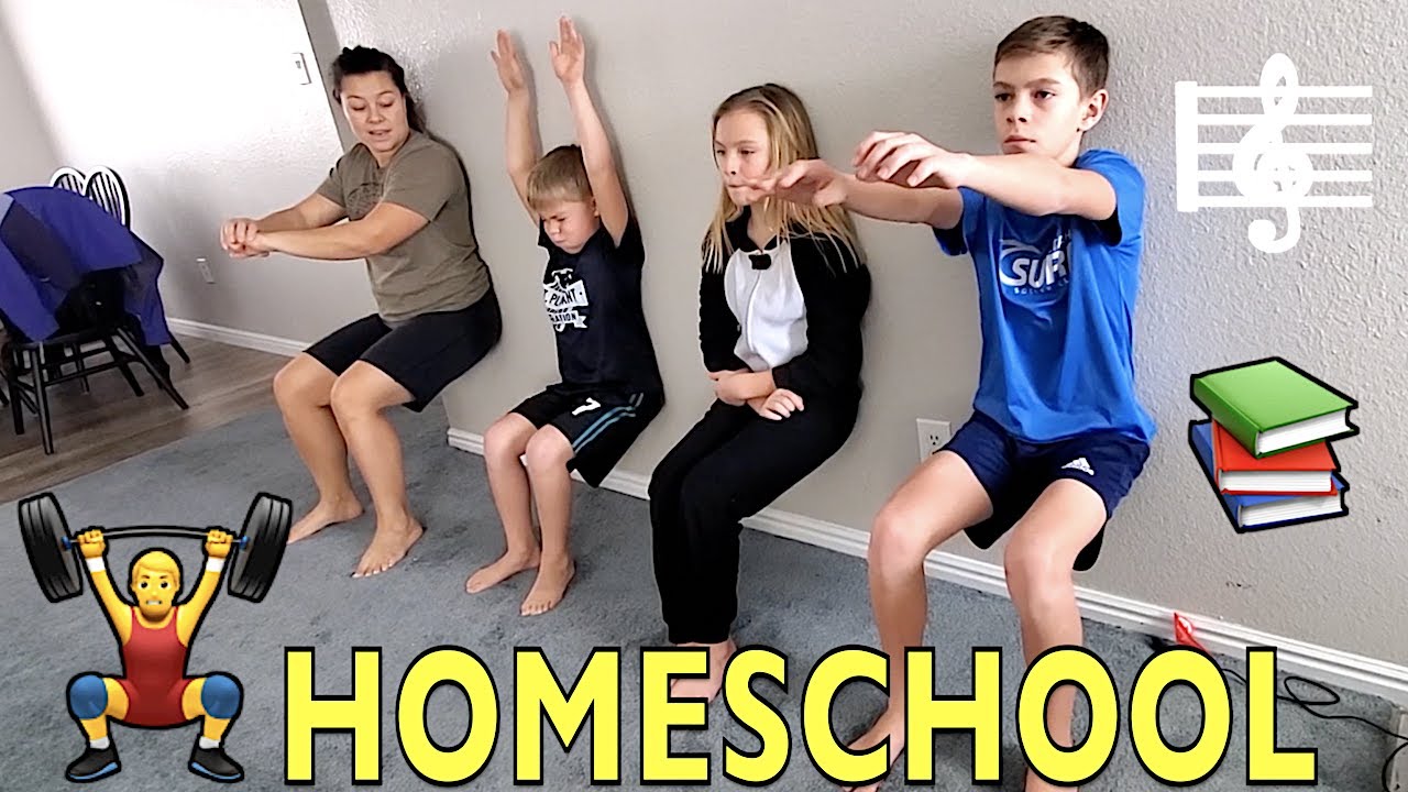 HOMESCHOOL ROUTINE for P.E., Music, and Reading!