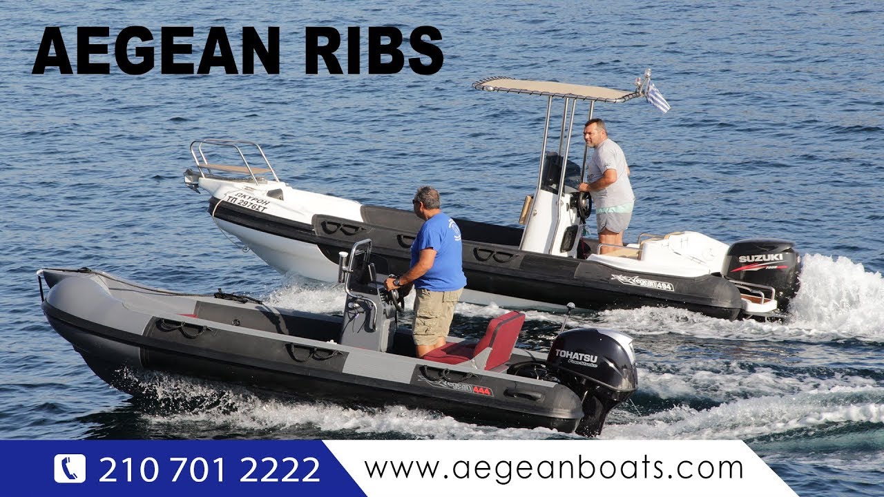 Φουσκωτά Aegean 444 & Aegean 494 | περιοδικό Boat & Fishing