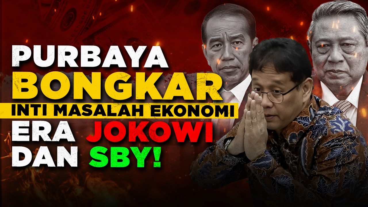 TERLALU BERANI!! Purbaya Bongkar Ekonomi Jokowi Mentok 5%, Era SBY Tembus 6%??