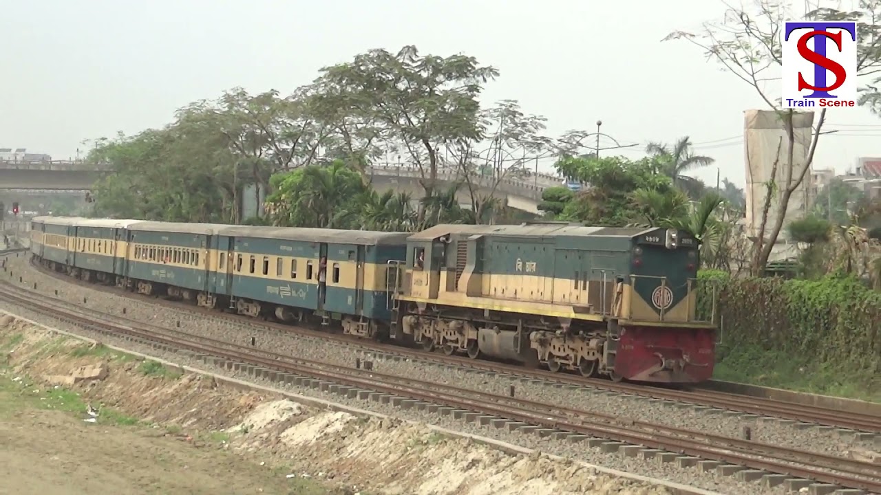 Morning Schedule time Dhaka-Chittagong Turna Express Train Through Passing