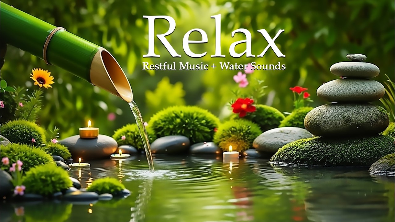 Deep Sleep Piano & Water Sounds 🌿 Emotional Balance and Calm