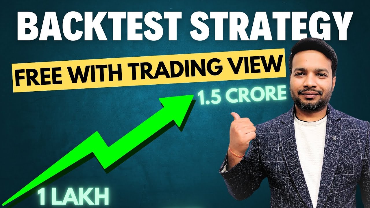 Backtesting a Trading Strategy | With Trading View (Hindi)