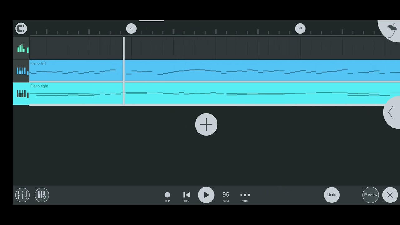 Remaking 'Show me the sky.Show me how to live' on Fl studio mobile.