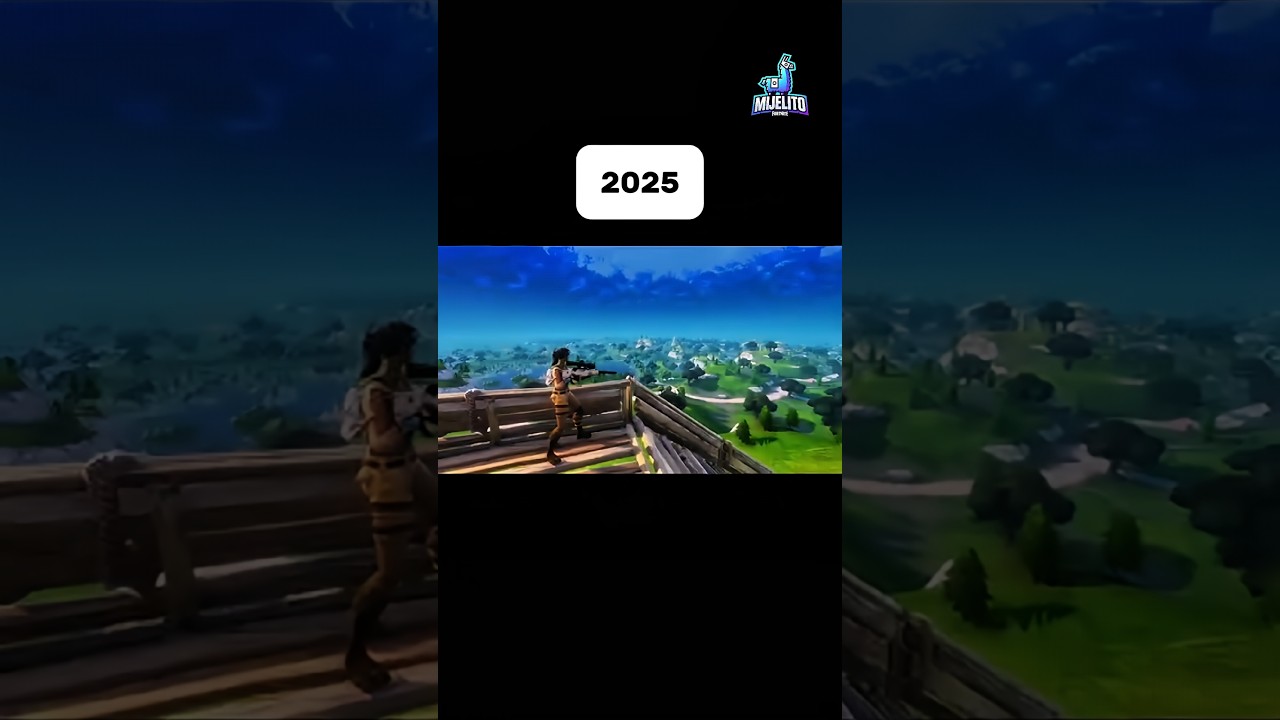 &iquest;Te acuerdas de ESTA escena de #Fortnite 2017? &iexcl;La recreamos en 2025! #Shorts