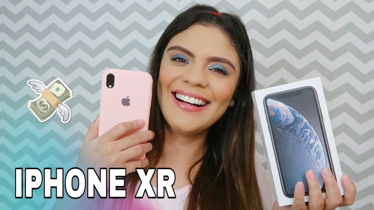 Comprei um IPHONE XR! Unboxing ✨