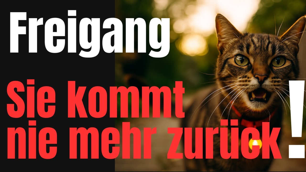 Freigang f&uuml;r Katzen? So machst du es sicher