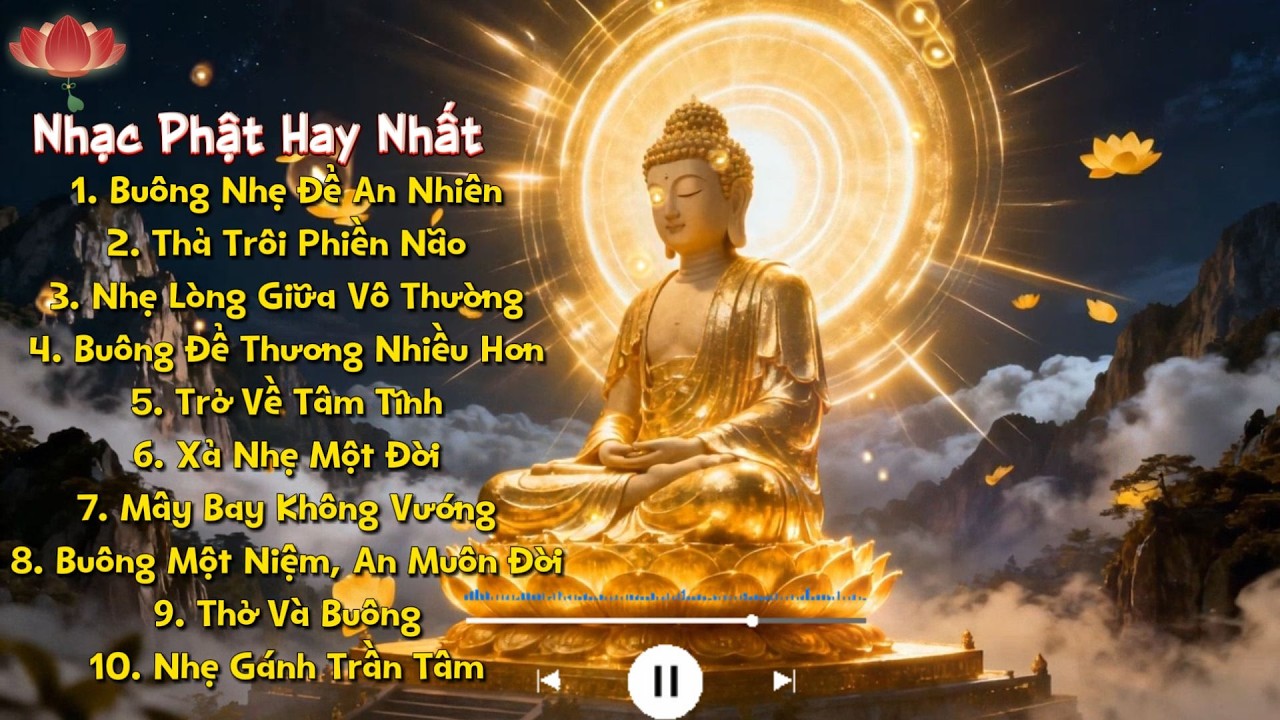 Nhạc Thiền Phật Giáo Buông Xả | Tụng Niệm An Lạc – Tĩnh Tâm – Chánh Niệm