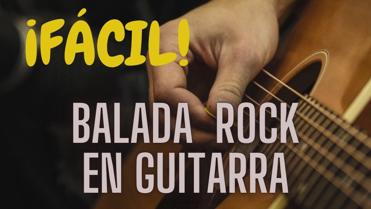 RITMO BALADA ROCK EN GUITARRA