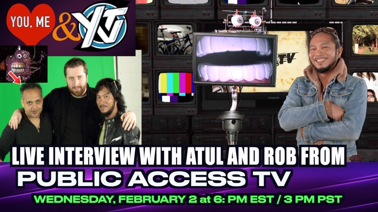 SNIT RETURNS (kind of with PUBLIC ACCESS TV! INTERVIEW WITH ATUL RAO AND ROB TO