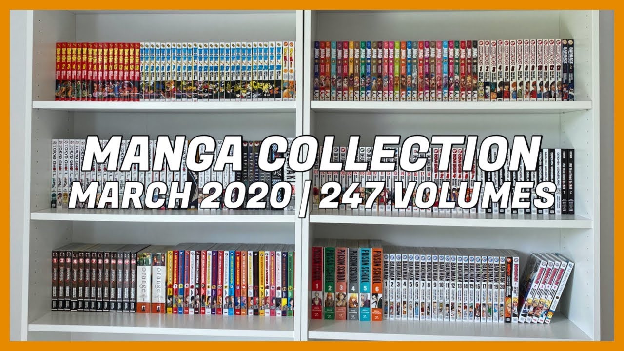 Manga Collection | March 2020 | 247 Volumes