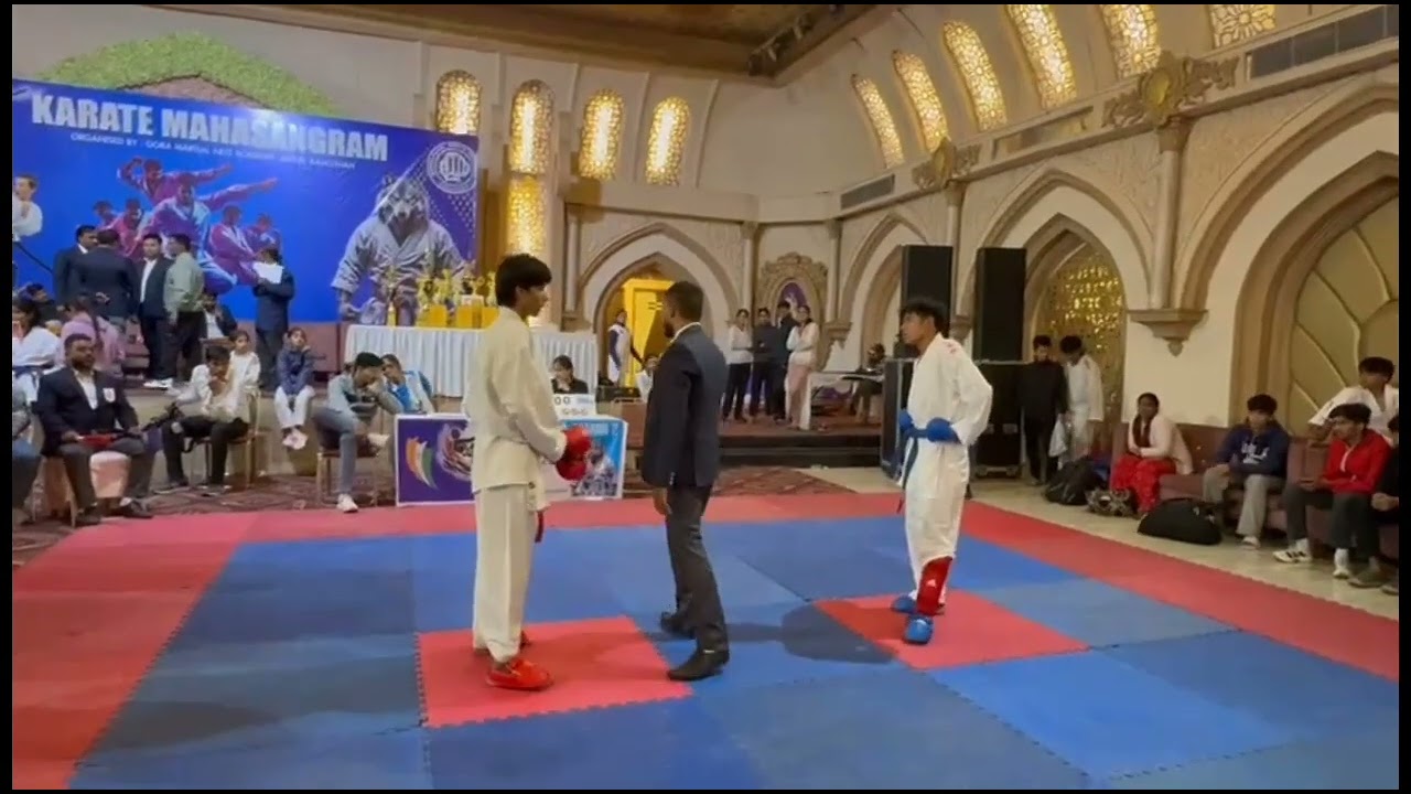 Karate mahasangram senior open cash prize semi final #karate #viralshort 