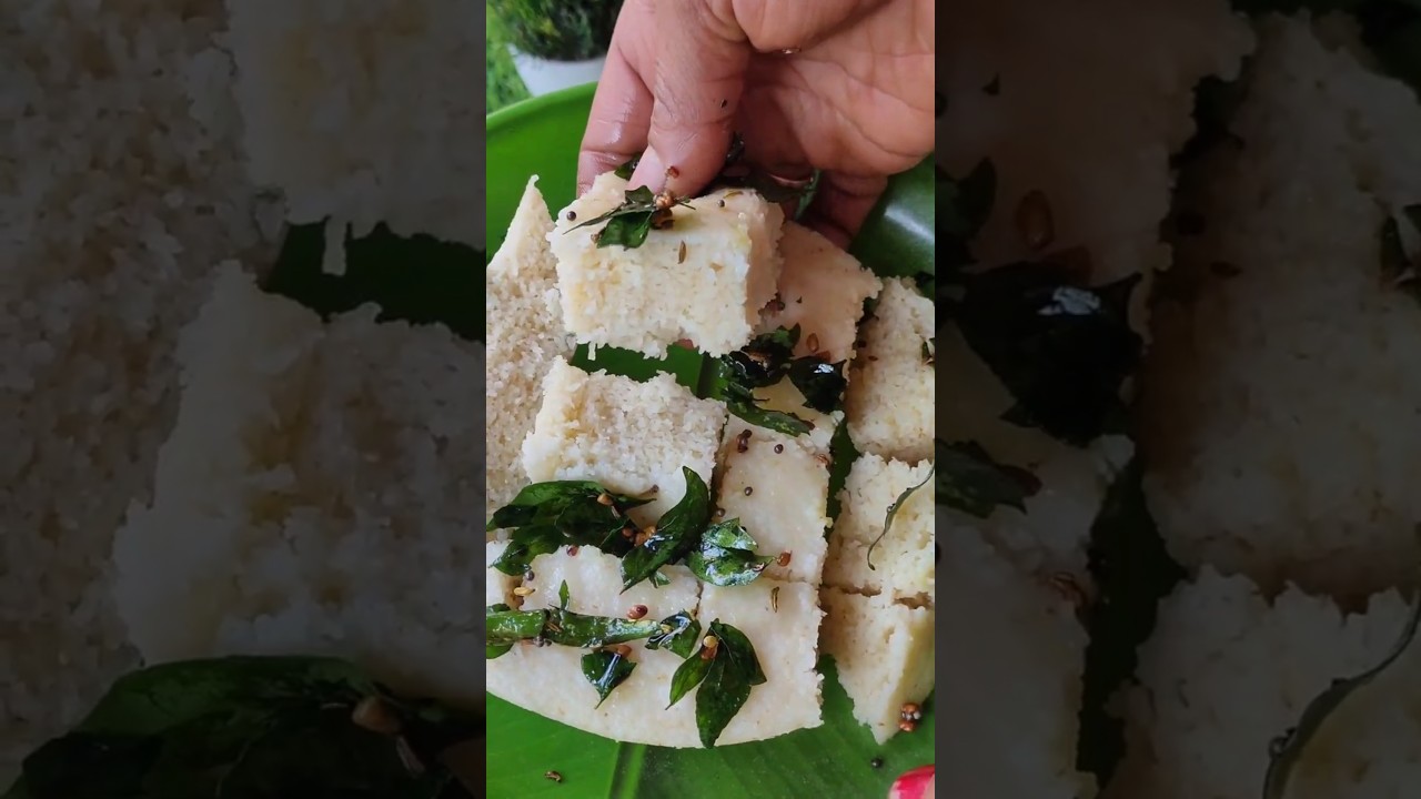 Quickly soft Sooji Dhokla recipe . 