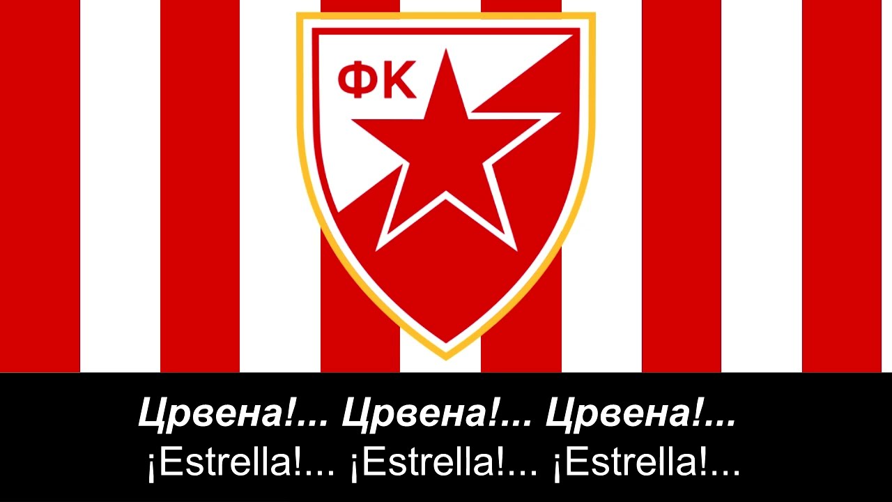 Himna Crvena Zvezda - Химна ФК Црвена Звезда - Himno de Estrella Roja de Belgrado (Letra)