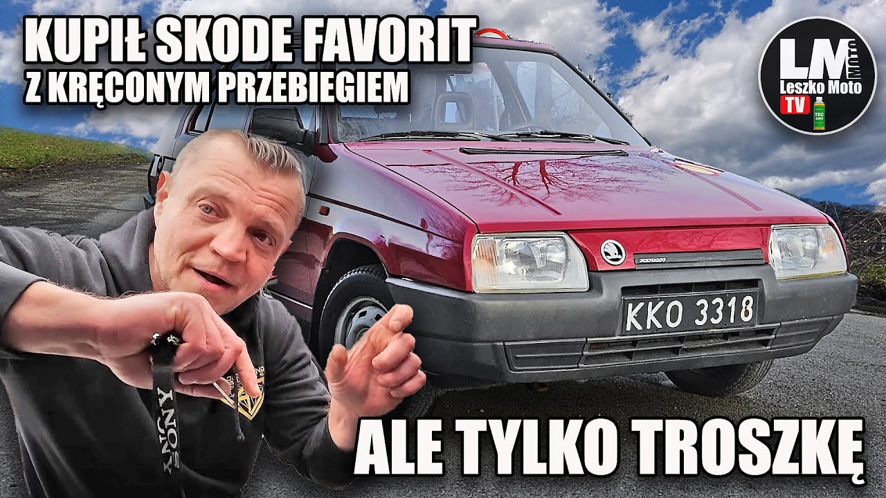 Skoda Favorit 135L z kręconym przebiegiem !!!