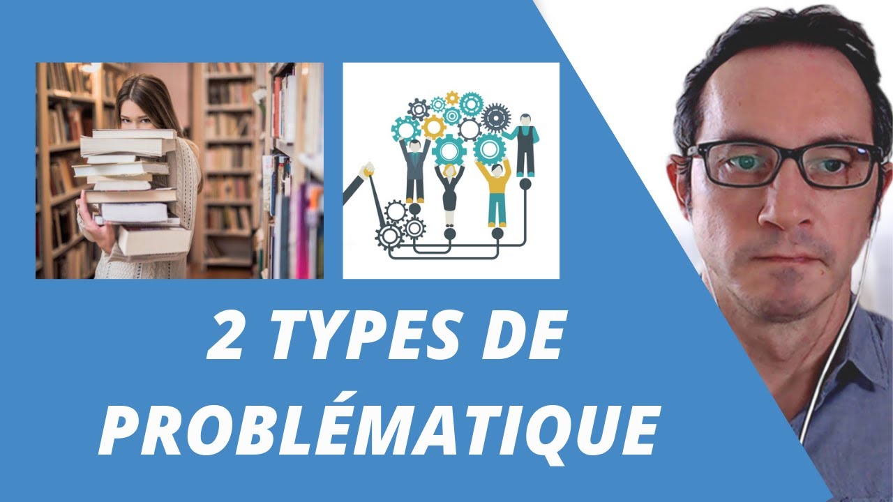 2 types de problématique : combler un 